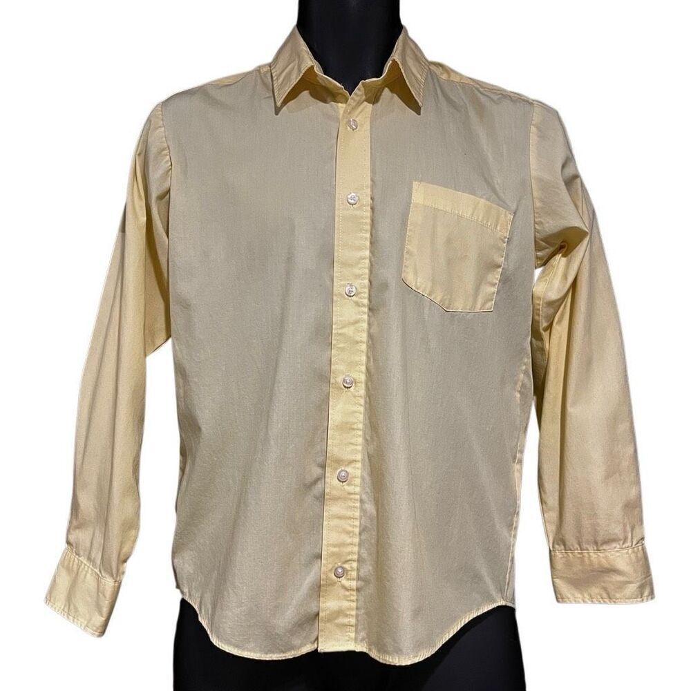 Holiday Editions Long Sleeve Button Down Shirt Kid’s Boy’s XL